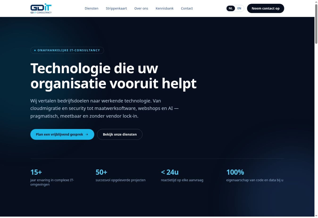GD IT-Consultancy business website
